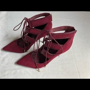 Topshop lace-up stilettos